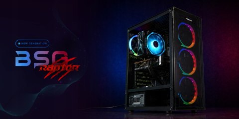 BSG Raptor V3 Intel Core i5 GeForce RTX 4060 16GB DDR4 1000GB SSD Windows 11 Pro