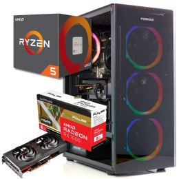 BSG Raptor V43 AMD Ryzen 5 AMD Radeon RX 7600 16GB DDR4 512GB SSD Windows 11 Pro