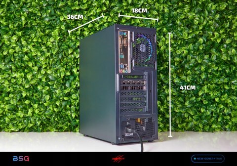 BSG Raptor V43 AMD Ryzen 5 AMD Radeon RX 7600 16GB DDR4 512GB SSD Windows 11 Pro