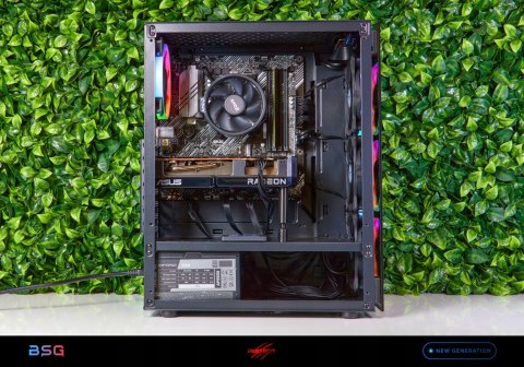 BSG Raptor V43 AMD Ryzen 5 AMD Radeon RX 7600 16GB DDR4 512GB SSD Windows 11 Pro