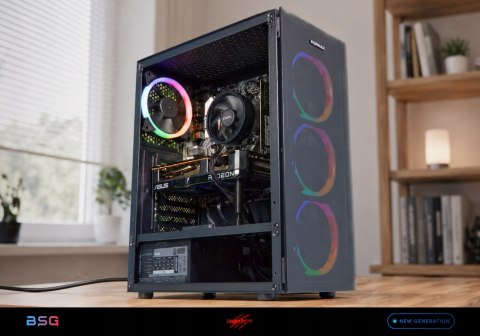 BSG Raptor V43 AMD Ryzen 5 AMD Radeon RX 7600 16GB DDR4 512GB SSD Windows 11 Pro