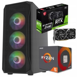BSG Striker V13 AMD Ryzen 5 NVIDIA GeForce RTX 3050 16GB DDR4 512GB SSD Windows 11 Pro