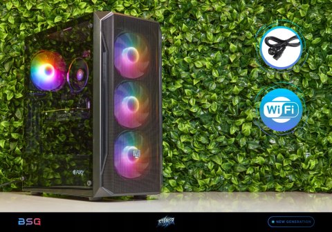 BSG Striker V13 AMD Ryzen 5 NVIDIA GeForce RTX 3050 16GB DDR4 512GB SSD Windows 11 Pro