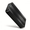 AXAGON EEM2-40G Obudowa zewnętrzna aluminiowa USB4 Gen 3x2 M.2 SSD NVMe 40Gbps passive, USB-C cable, silicon sleeve