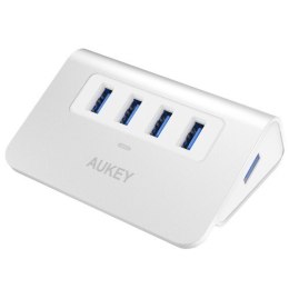 AUKEY CB-H5 HUB USB aluminiowy HUB USB-A | 4xUSB 3.0 | 5Gbps