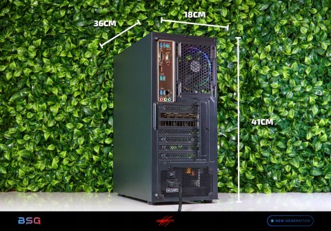 BSG Raptor V15 AMD Ryzen 5 AMD Radeon RX 7600 16GB DDR4 512GB SSD Windows 11 Pro