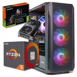 BSG Raptor V25 AMD Ryzen 5 NVIDIA GeForce RTX 4060 16GB DDR4 512GB SSD Windows 11 Pro
