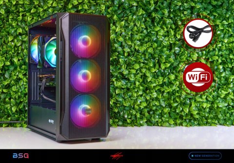 BSG Raptor V25 AMD Ryzen 5 NVIDIA GeForce RTX 4060 16GB DDR4 512GB SSD Windows 11 Pro