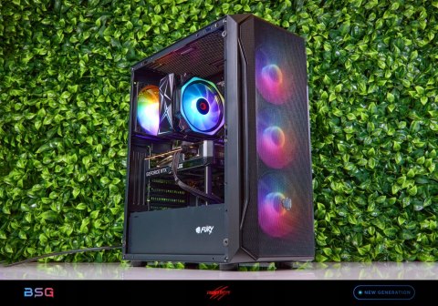 BSG Raptor V25 AMD Ryzen 5 NVIDIA GeForce RTX 4060 16GB DDR4 512GB SSD Windows 11 Pro