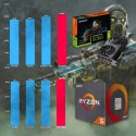 BSG Raptor V25 AMD Ryzen 5 NVIDIA GeForce RTX 4060 16GB DDR4 512GB SSD Windows 11 Pro