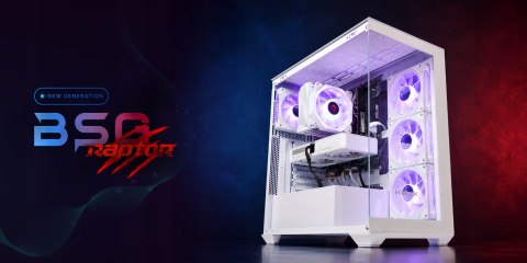 BSG Raptor V50 AMD Ryzen 5 NVIDIA GeForce RTX 5060 16GB DDR4 512GB SSD Windows 11 Pro