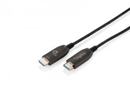 Digitus Kabel połączeniowy hybrydowy HDMI AOC | HDMI-A męski-męski | HDMI 2.1 | UHD-2 8K@60Hz | 48Gbps |HDR, eARC, HDCP 2.2, CEC | 20m