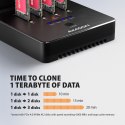 AXAGON ADSA-M2C44 Stacja dokująca USB4 dla 4x M.2 NVMe SSD z funkcją klonowania dysków bez komputera