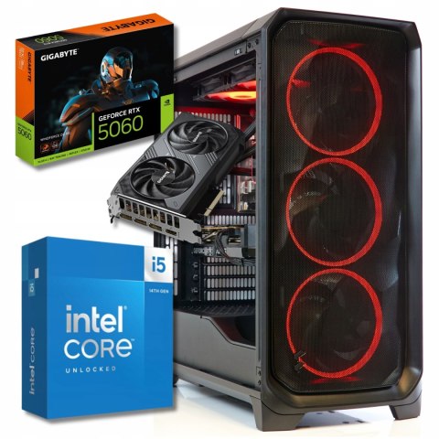 BSG Raptor V21 Intel Core i5 NVIDIA RTX 5060 32GB DDR5 1000GB SSD Windows 11 Pro