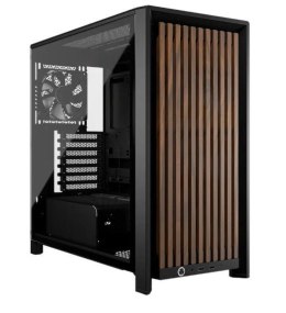 Corsair Obudowa FRAME 4000D RS Wood Mid-Tow Black/Walnut