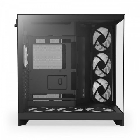 NZXT Obudowa H9 Flow RGB+ Midi Tower z oknem czarna