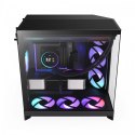 NZXT Obudowa H9 Flow RGB+ Midi Tower z oknem czarna