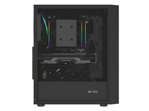 Natec Obudowa Fury Shobo SH8F Midi Tower z oknem czarna