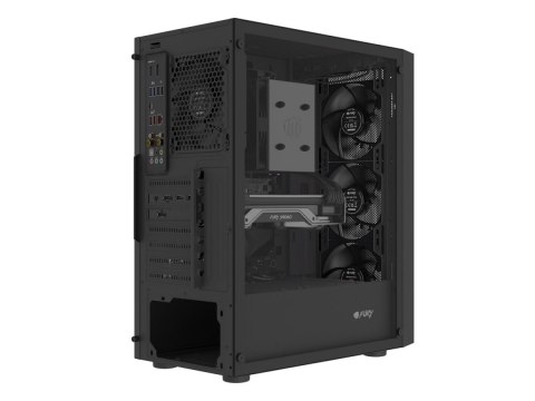 Natec Obudowa Fury Shobo SH8F Midi Tower z oknem czarna