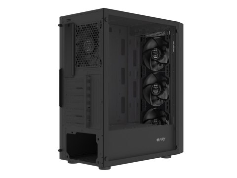 Natec Obudowa Fury Shobo SH8F Midi Tower z oknem czarna