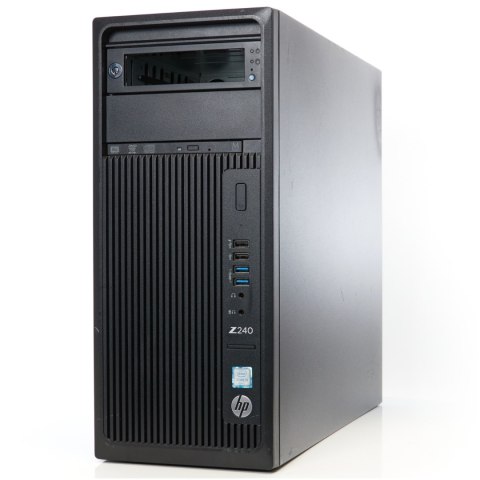 HP Workstation Z240 Intel Core i7 8GB DDR3 256GB SSD DVD Windows 10 Pro