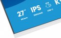 IIYAMA Monitor 27 cali XB2797QSNP-W1 IPS,QHD,USB-c Dock 96W,HDMI, 350cd,1ms, DP, DisplayPort x1 (Daisy Chain MST max. 2560 x1440), USB