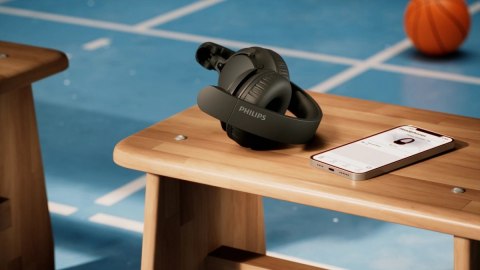 Philips Słuchawki bezprzewodowe TAH4000BK/00 czarne