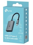 TP-LINK Adapter USB Type-C to SD & microSD 3.0 UA430C SPEC: 1 × USB-C Connector,1 × SD + 1 × microSD(TF) up to 200MBps 