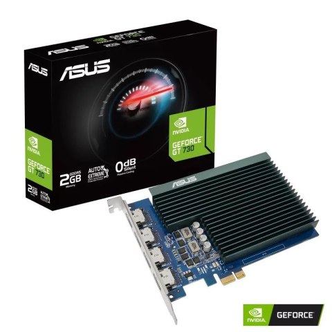 Asus Karta graficzna GeForce GT730 2GB GDDR5 64bit 4HDMI