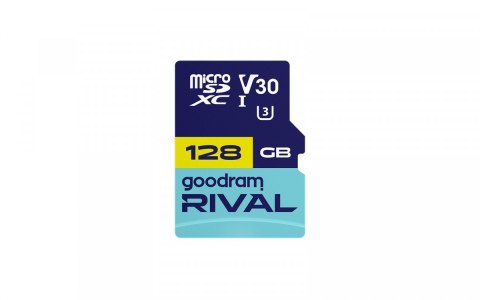 GOODRAM Karta pamięci microSD 128GB Rival UHS-I V30 U3 C10 100/70MBs