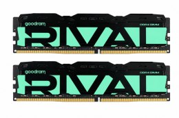 GOODRAM Pamięć do PC DDR4 Rival Radiant 64GB (2*32)/3200 CL18 zielona