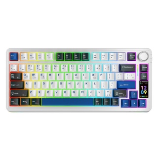 Klawiatura Rampage Quell Pro mechaniczna bezprzewodowa gaming hot swap RGB