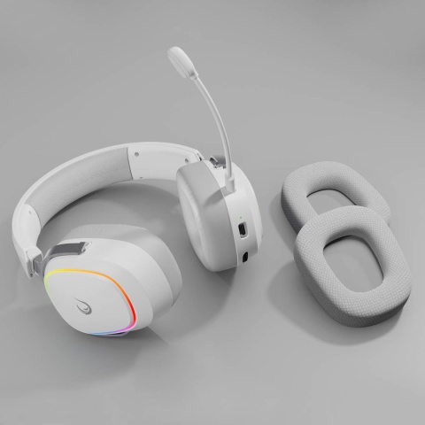 Słuchawki Nauszne Gamingowe Rampage Bezprzewodowe Bluetooth Z Mikrofonem