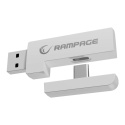 Słuchawki Nauszne Gamingowe Rampage Bezprzewodowe Bluetooth Z Mikrofonem