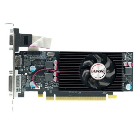 AFOX Karta graficzna - Radeon R5 240 4GB DDR3 128Bit Dual DP LP Single Fan