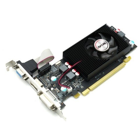 AFOX Karta graficzna - Radeon R5 240 4GB DDR3 128Bit Dual DP LP Single Fan