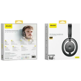 AWEI Słuchawki nauszne typu otwartego AT33 bluetooth 6.0