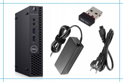 Dell Optiplex 3060 Tiny Intel Core i5 16GB DDR4 1000GB SSD Windows 11 Pro