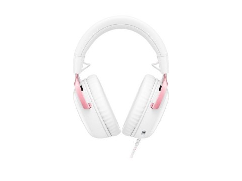 HyperX Zestaw słuchawkowy Cloud III Gaming Headset biały/różowy - 9W1Q4AA