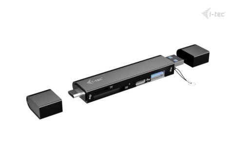 I-tec Czytnik kart USB-C/USB-A Dongle SD TF 2xUSB