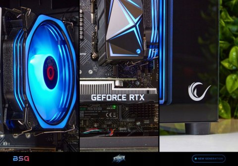 BSG Striker V24 AMD Ryzen 5 NVIDIA GeForce RTX 3050 16GB DDR4 512GB SSD Windows 11 Pro