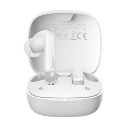 Baseus Słuchawki douszne Bluetooth 5.3 BOWIE E19 białe