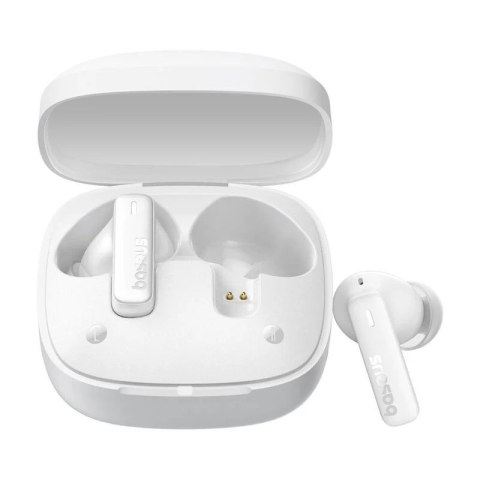 Baseus Słuchawki douszne Bluetooth 5.3 BOWIE E19 białe