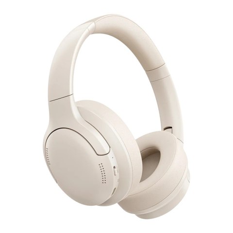 Baseus Słuchawki nauszne bluetooth 6.0 BASS LITE beżowe
