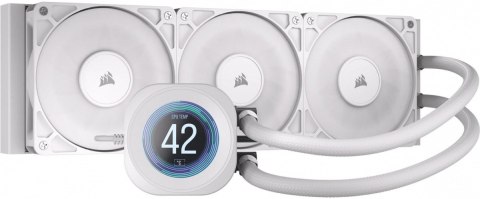 Corsair Chłodzenie NAUTILUS 360 LCD 360mm Liquid biały