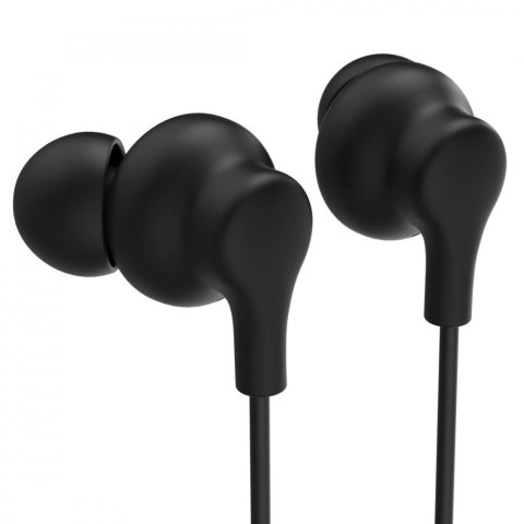 Hama Słuchawki douszne Curly USB-C czarne