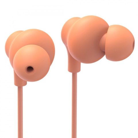 Hama Słuchawki douszne Curly usb-c pomarańczowe