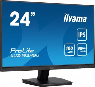 IIYAMA Monitor 24 cale XU2493HSU-B7, IPS, HDMI, DP, 2x2W, USBx2, 300cd