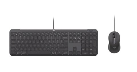 Logitech Zestaw klawiatura i mysz MK620 for Business Wired Combo Graphite US