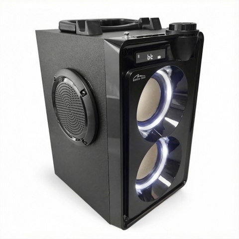 Media-Tech Głośnik przenośny OVERBOX MT3186 Bluetooth 5.3+ EDR/A2DP, AVRCP/FM/MP3/microSD/USB/USB-C/MIC-in/AUX-in/RMS 30W/PMPO 900W